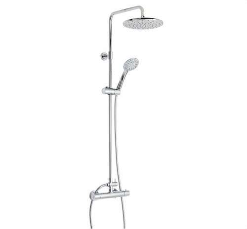 Colonna doccia termostatica OSLO cromata con riferimento CT67110 19 del marchio GENEBRE