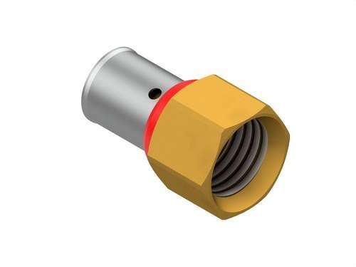 Raccord fisso femmina multistrato PE-X 32x2,9-1" con riferimento 1410.32100 del marchio MULTICAPAS