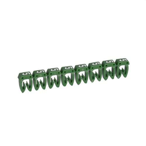 Etichetta per cablaggio CAB 3 - Cifra 5 fino a 2,5mm2 con riferimento 038225 del marchio LEGRAND