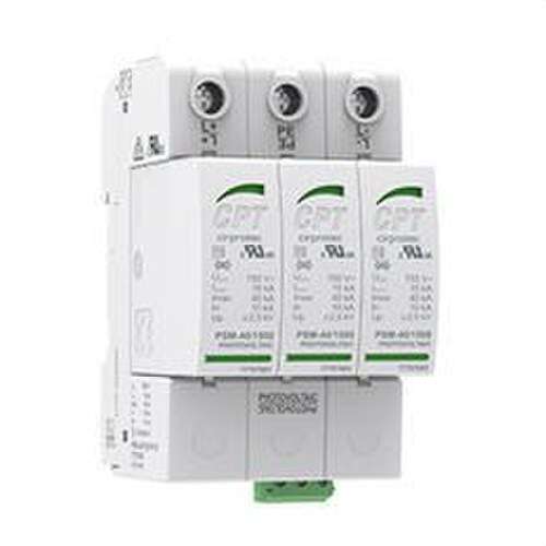 Scaricatore di sovratensione transitoria Cirprotec PSM3-40/1500 PV Tipo 2 Classe II 3 Poli 40kA 1500Vdc con riferimento 77707840 del marchio CIRPROTEC