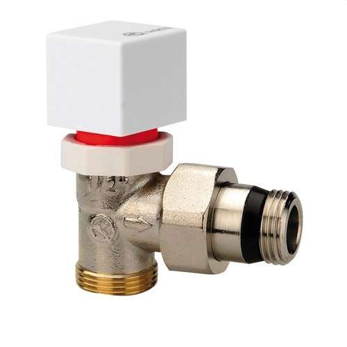 Valvola bitubo termostatica maschio a squadra 3/8" con riferimento 67190 del marchio ORKLI