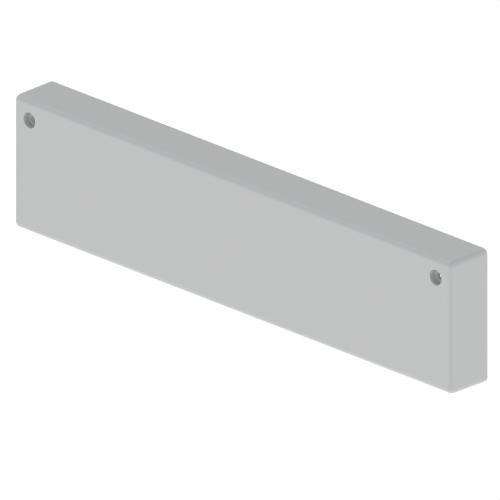 Coperchio finale grigio 60X300 U23X con riferimento 66313 del marchio UNEX