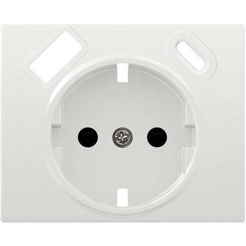 Presa Schuko con caricatore USB tipo C bianco Iris con riferimento 18724-USBC del marchio BJC