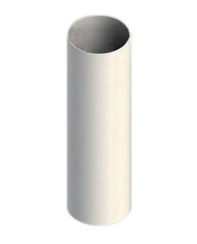 Tubo canna fumaria diametro 110mm da 500mm maschio-maschio in alluminio bianco con riferimento 11-500-06MMP1 del marchio FIG