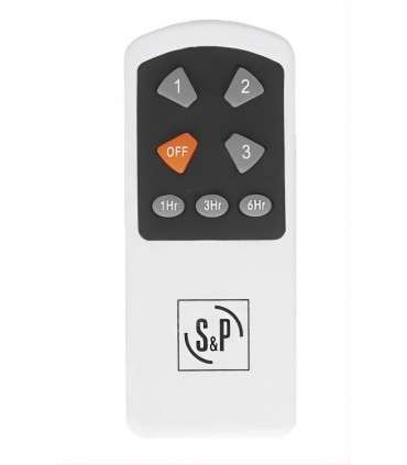 Telecomando con timer per i ventilatori da soffitto S&P Kit RC HTB con riferimento 5401630500 del marchio SOLER & PALAU