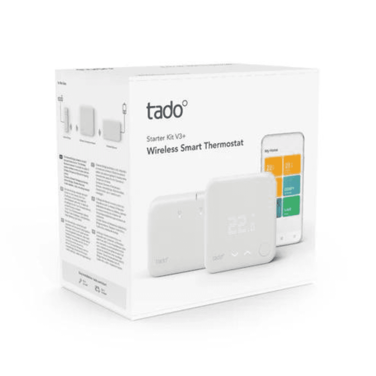 Kit di avvio termostato intelligente wireless TADOº V3+ con WiFi e APP con riferimento ST KIT W V3 + del marchio TADOº