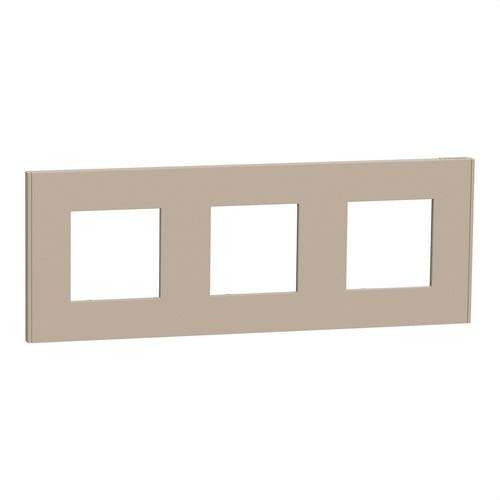 Cornice a 3 elementi visone New Unica Deco con riferimento NU600626 del marchio SCHNEIDER ELECTRIC