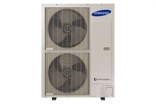 Unità esterna bibloc aerotermica Samsung EHS TDM Plus 12 kW con riferimento AE120MXTPEH/EU del marchio SAMSUNG