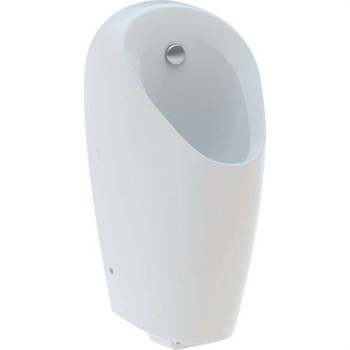Orinatoio Geberit Selva con sistema di scarico integrato a rete con riferimento 116.082.00.1 del marchio GEBERIT