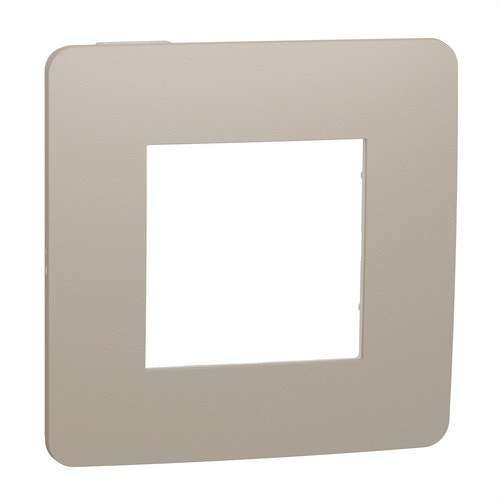 Cornice da 1 elemento visone New Unica Studio con riferimento NU280226 del marchio SCHNEIDER ELECTRIC
