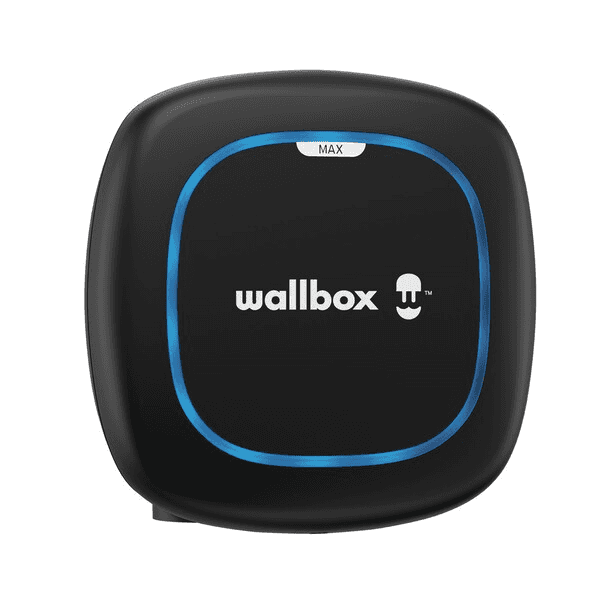 Caricabatterie auto elettrica monofase 7,4 kW Wallbox Pulsar Max Cavo 5 metri Tipo 2 con riferimento PLP4-0-2-2-9-002 del marchio WALLBOX