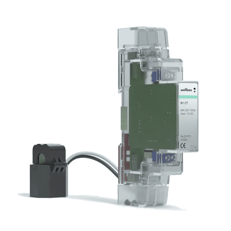 Misuratore di energia Wallbox monofase massimo 65A con riferimento 000008147 del marchio WALLBOX