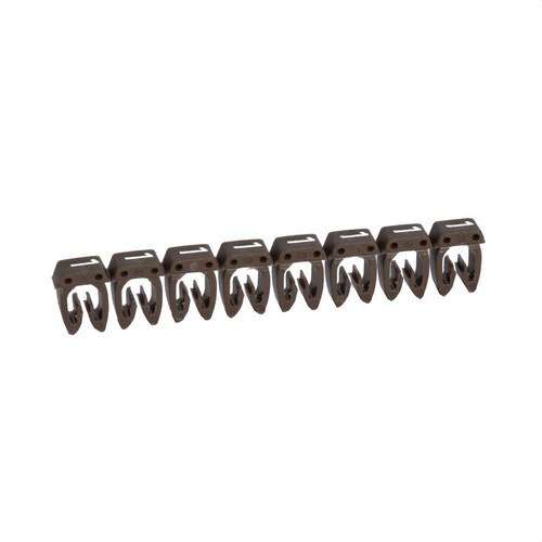 Etichetta per cablaggio CAB 3 - Cifra 1 fino a 1,5mm2 con riferimento 038211 del marchio LEGRAND