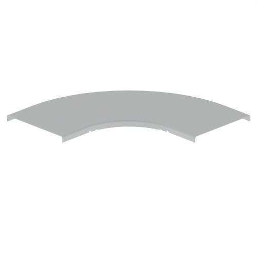 Coperchio curvo piatto a 90º grigio 200 U23X con riferimento 66211 del marchio UNEX