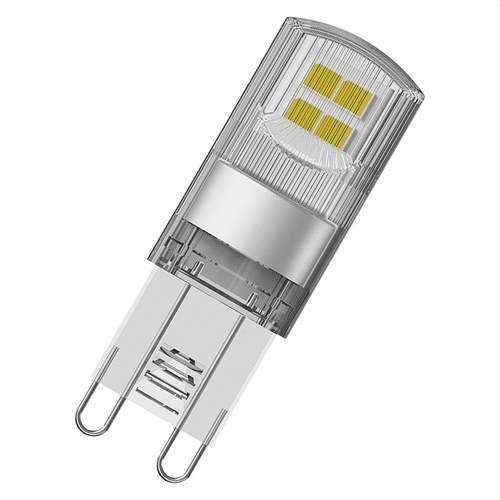 Lampadina a LED Classe di prestazioni Speciale Pin CL 20 NON-DIM 1,9W/827 G9 con riferimento 4099854064579 del marchio OSRAM