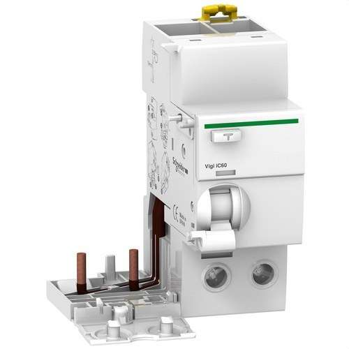 Blocco differenziale QUICK VIGI IC60 2P 63A 300mA-S con riferimento A9V35263 del marchio SCHNEIDER ELECTRIC