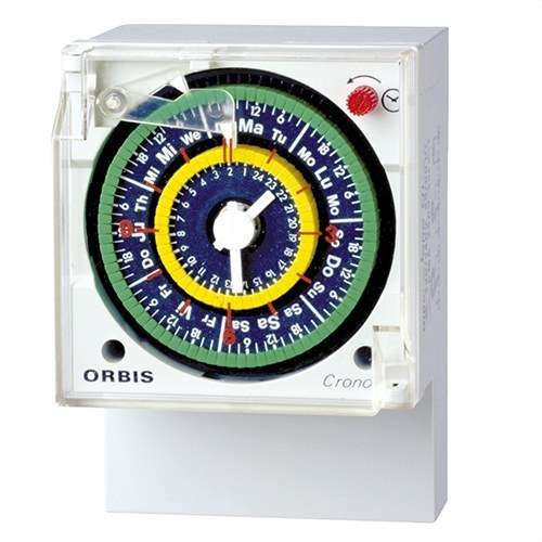Interruttore orario analogico Orbis CRONO QRDD con riferimento OB050823 del marchio ORBIS