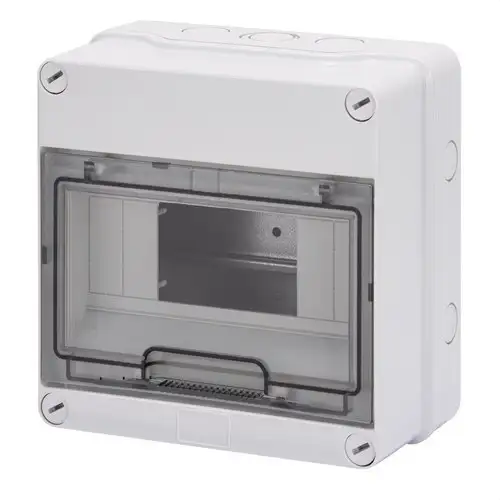Scatola di distribuzione da superficie stagna 8 moduli con riferimento GW40003 del marchio GEWISS