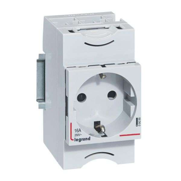 Presa di corrente - 10/16A - 250V~ - 2P+T - con otturatore con riferimento 004285 del marchio LEGRAND