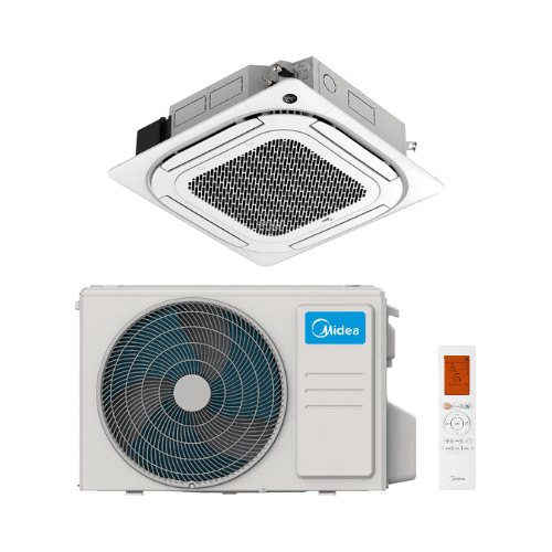 Condizionatore a cassetta Midea Superslim 9 kW 31000 BTU con riferimento MCD-90(30)N8Q-2 del marchio MIDEA
