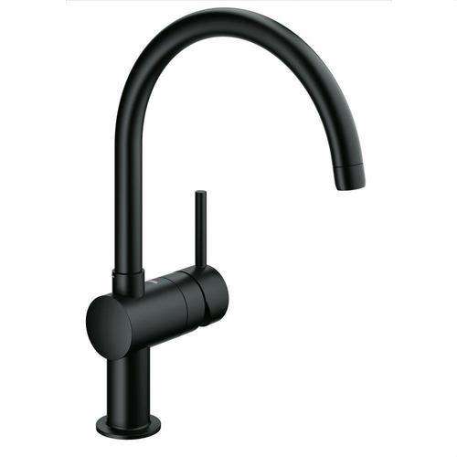 Miscelatore da cucina monocomando 1/2" Minta nero con riferimento 32917KS0 del marchio GROHE