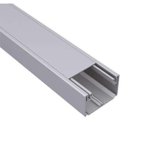 Canalina 1 coperchio colore alluminio 50x80 U23X con riferimento 93020-03 del marchio UNEX
