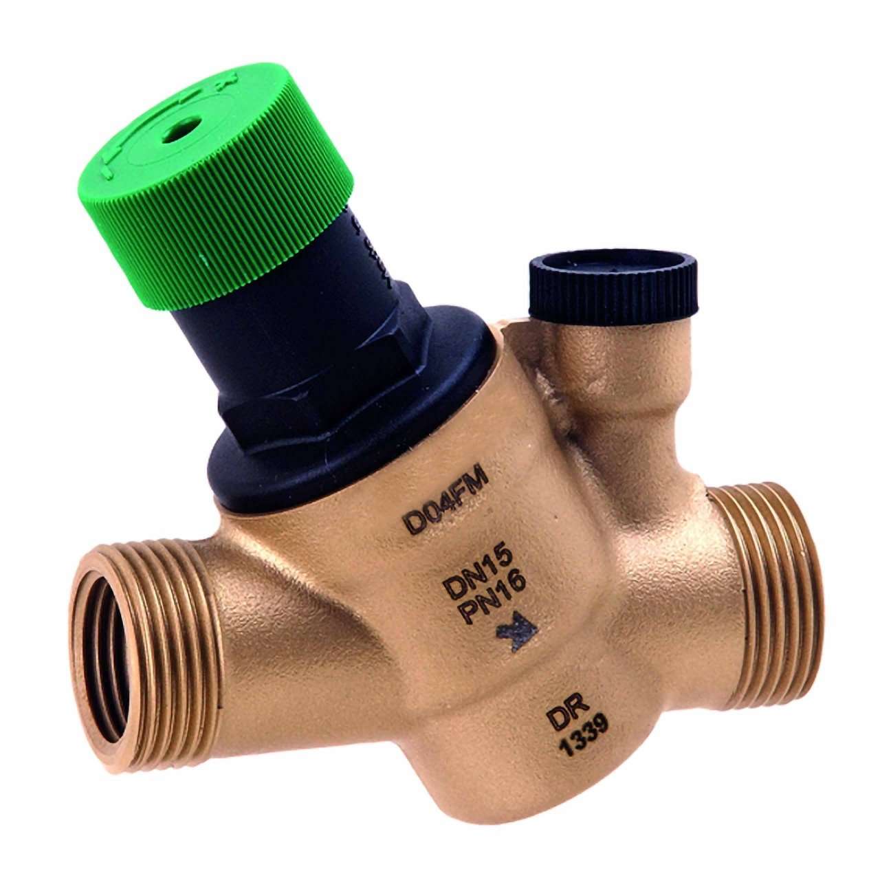 Valvola riduttrice standard R1/2 " con riferimento D04FM-1/2A del marchio RESIDEO