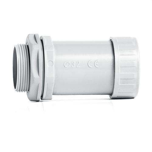 Raccordo grigio blindato 40mm con riferimento RA40 del marchio AISCAN