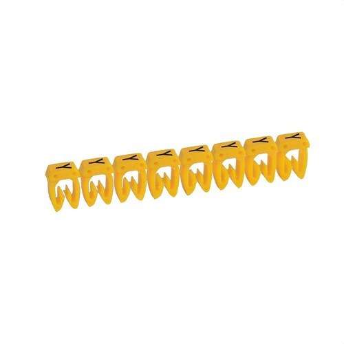 Etichetta per cablaggio CAB 3 - Lettera Y fino a 1,5mm2 con riferimento 038324 del marchio LEGRAND