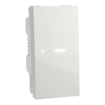Pulsante 1 modulo Schneider New Unica bianco con riferimento NU310618 del marchio SCHNEIDER ELECTRIC