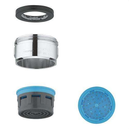 Mousseur completo filettatura esterna M24x1 con riferimento 13929000 del marchio GROHE