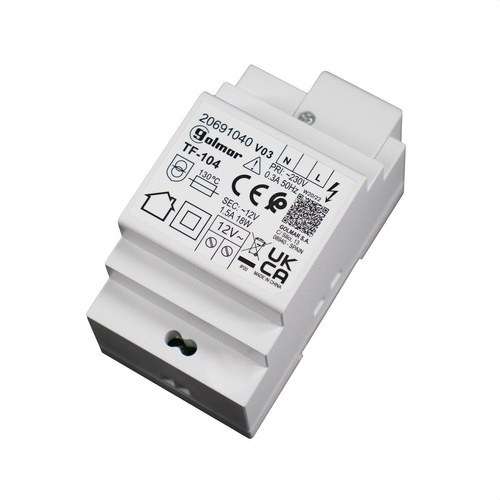 Trasformatore TF-104 12VAC con riferimento 20691040 del marchio GOLMAR