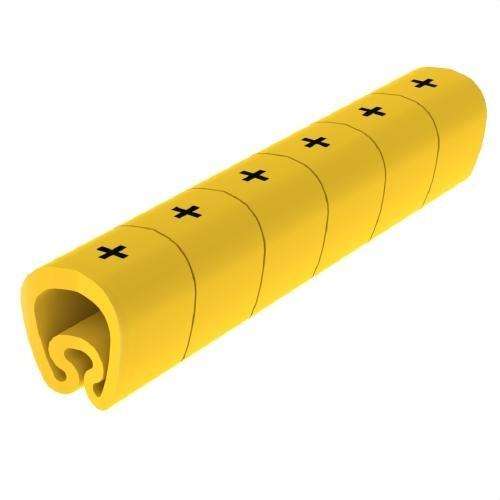 Segnalatori pretagliati gialli Ø5 PVC plastificati con riferimento 1811 del marchio UNEX