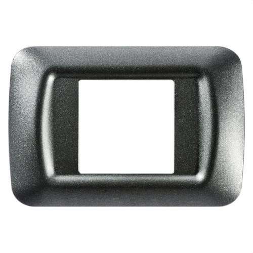 Placca di 2 moduli grigio ardesia System con riferimento GW22612 del marchio GEWISS