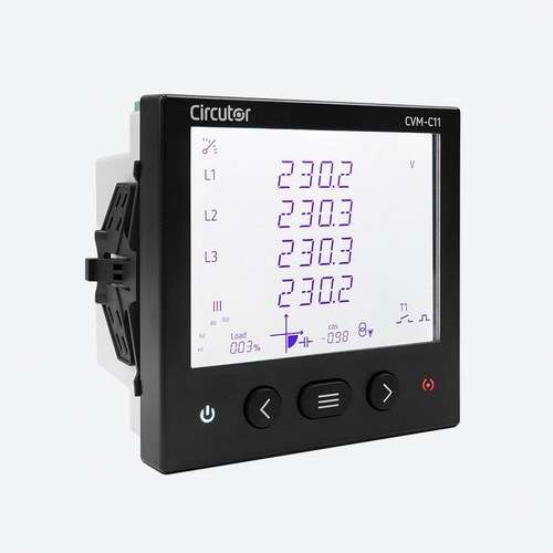 Analizzatore di rete trifase da pannello Circutor CVM-C11-ITF-IN-485-ICT2 con riferimento M58541. del marchio CIRCUTOR