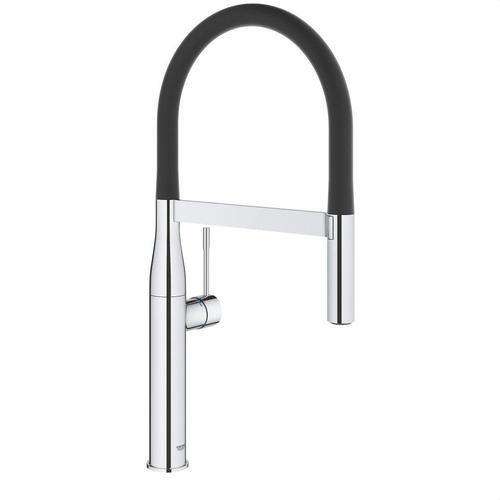 Rubinetto da cucina monocomando flessibile 1/2" Essence cromo con riferimento 30503000 del marchio GROHE