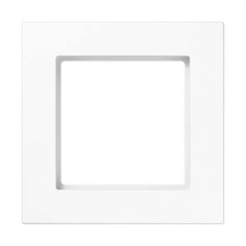 Cornice semplice bianco alpino Serie A550 con riferimento A5581BFWW del marchio JUNG