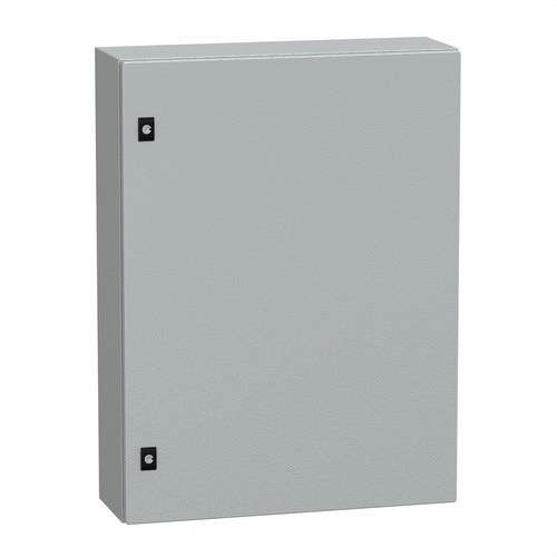 Armadio a muro in acciaio porta cieca senza piastra di montaggio 800x600x200 Pannello SeT CRN con riferimento NSYCRN86200 del marchio SCHNEIDER ELECTRIC