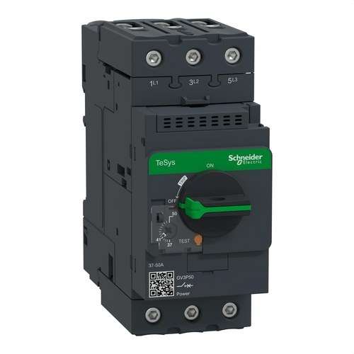 Interruttore magnetotermico per motore GV3 37/50A con riferimento GV3P50 del marchio SCHNEIDER ELECTRIC