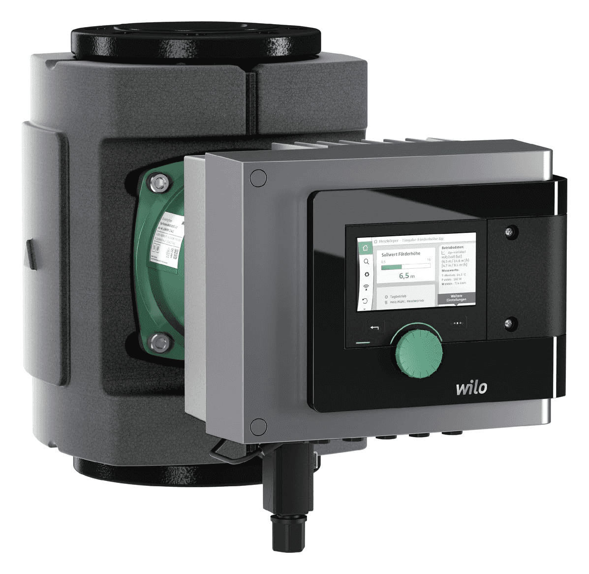 Pompa doppia a rotore bagnato Wilo Stratos MAXO 50/0,5-12 PN6/10 con riferimento 2164589 del marchio WILO