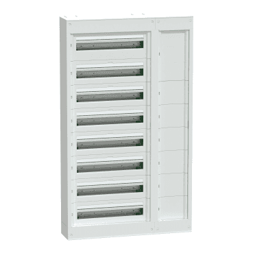 Scatola di distribuzione da superficie PrismaSeT S 8 file 24 moduli con corridoio con riferimento LVSSD824 del marchio SCHNEIDER ELECTRIC