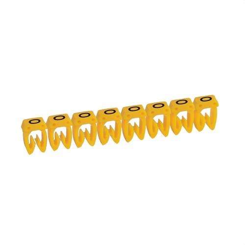 Etichetta per cablaggio CAB 3 - Lettera O fino a 1,5mm2 con riferimento 038314 del marchio LEGRAND