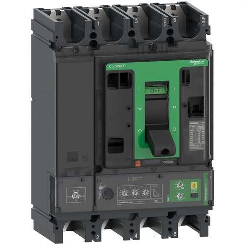 Interruttore automatico ComPacT NSX400N 50kA AC 4P4R 400A Micrologic 4.3 con riferimento C40N44V400 del marchio SCHNEIDER ELECTRIC