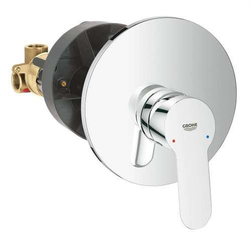 Miscelatore doccia incasso 1/2" Grohe BauEdge cromo con riferimento 29078000 del marchio GROHE