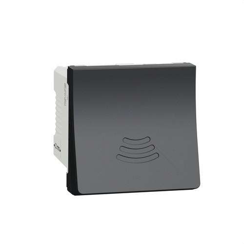 Cicalino 250V a 2 moduli antracite New Unica con riferimento NU378554 del marchio SCHNEIDER ELECTRIC