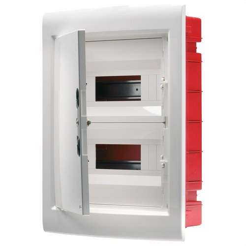 Quadro di distribuzione da incasso con porta cieca 36 moduli (18x2) con riferimento GW40889 del marchio GEWISS