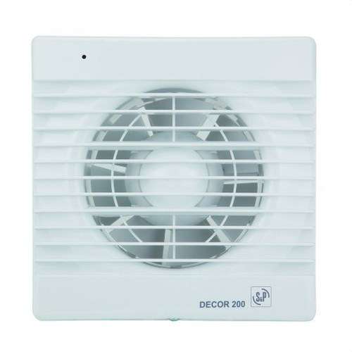 Estrattore da bagno DECOR-200 CR (230V 50) RE con riferimento 5210102900 del marchio SOLER & PALAU