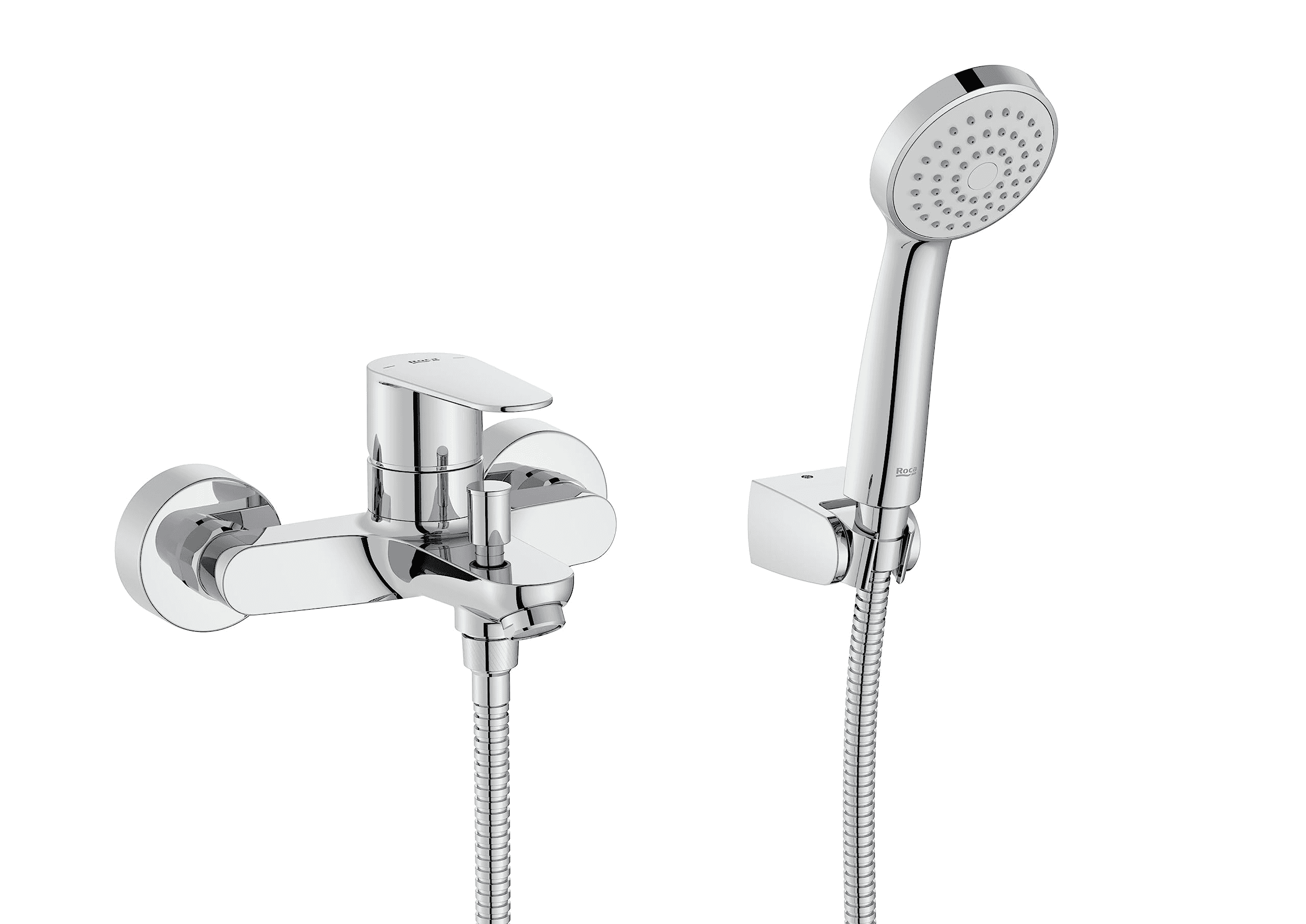 Set doccia e vasca monocomando Roca Victoria Plus con riferimento A5A014FC00 del marchio ROCA