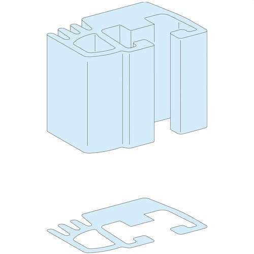 Profilo verticale 1250A 1,67m Linergy LGY con riferimento LVS04505 del marchio SCHNEIDER ELECTRIC