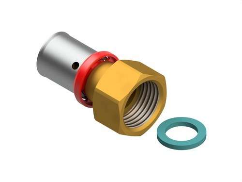 Raccord mobile multistrato PE-X 32x1" con riferimento 1414.32100 del marchio MULTICAPAS